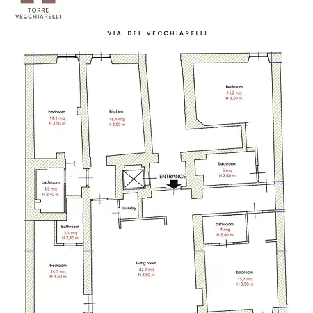 Appartamento Residenza Torre Vecchiarelli - 2 Roma
